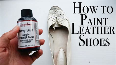 how to dye your fake leather shoe|permanent shoe dye.